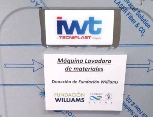 Donación para la adquisición de lavadora automática de materiales